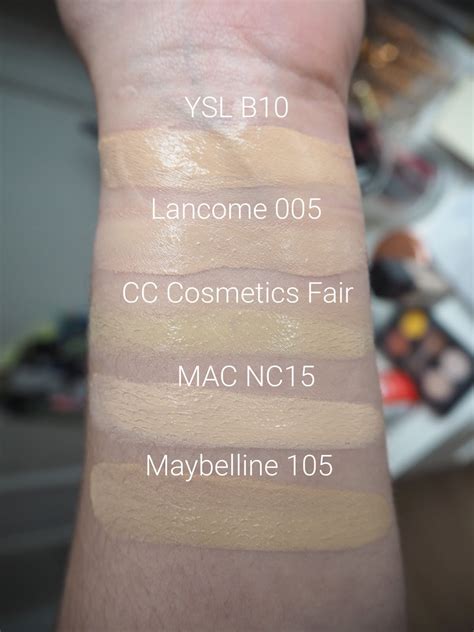 ysl all hours foundation b20 swatch|YSL all hours foundation shades.